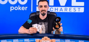 Viorel Gavrilă câștigă 888poker LIVE București