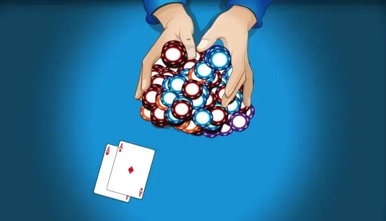 Împărțirea câștigurilor de către dealer de poker